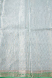 Blue Pure Silk Organza Banarasi Saree - Avishya