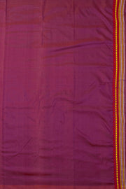 Deep Wine Handloom Assam Silk Saree - Avishya