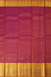 Sunshine Yellow Korvai Kanjivaram Silk Saree 10065802
