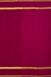 Lemon Yellow Mysore Crepe Silk Saree  - Avishya