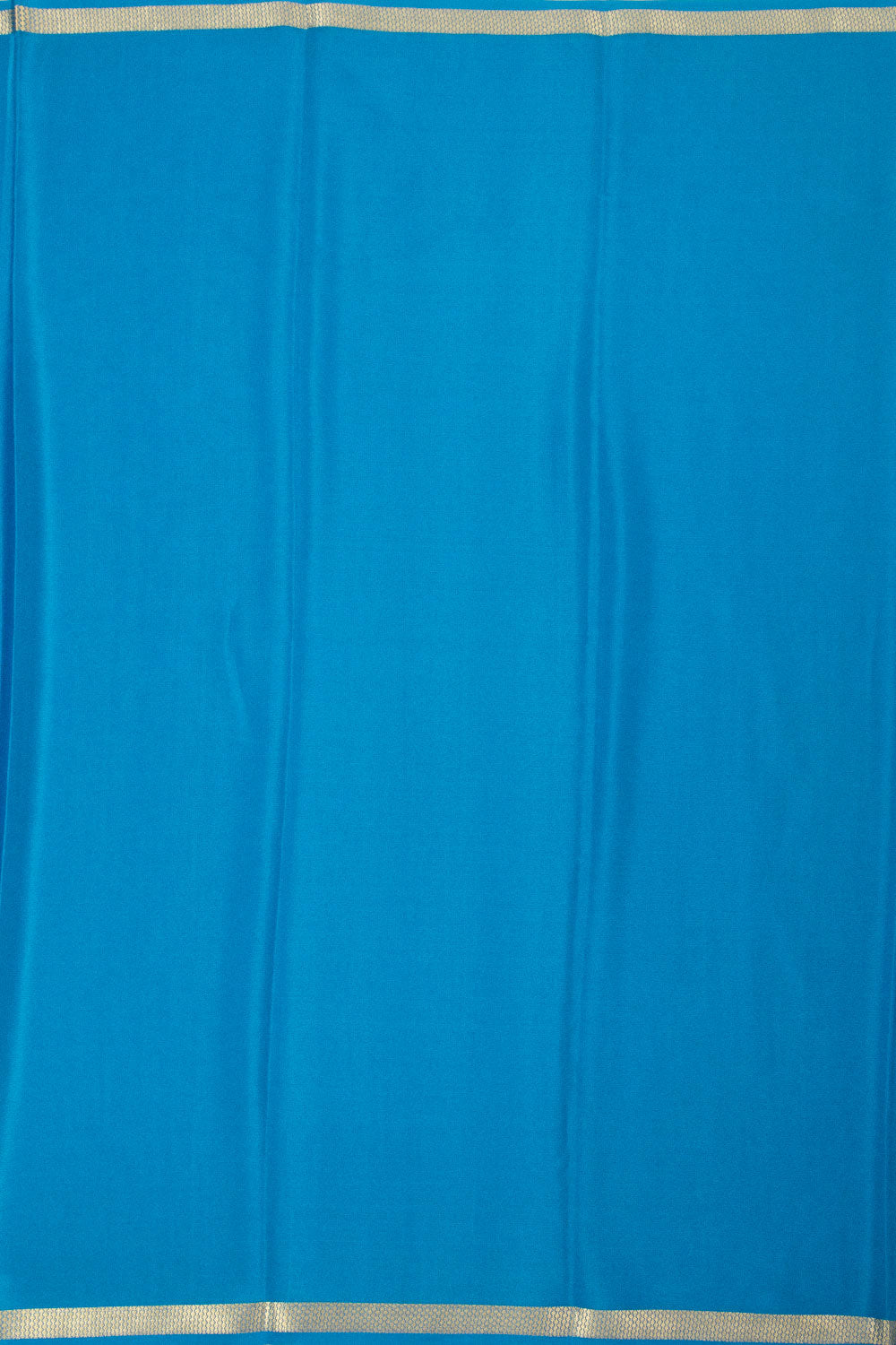 Blue Mysore Crepe Silk Saree - Avishya