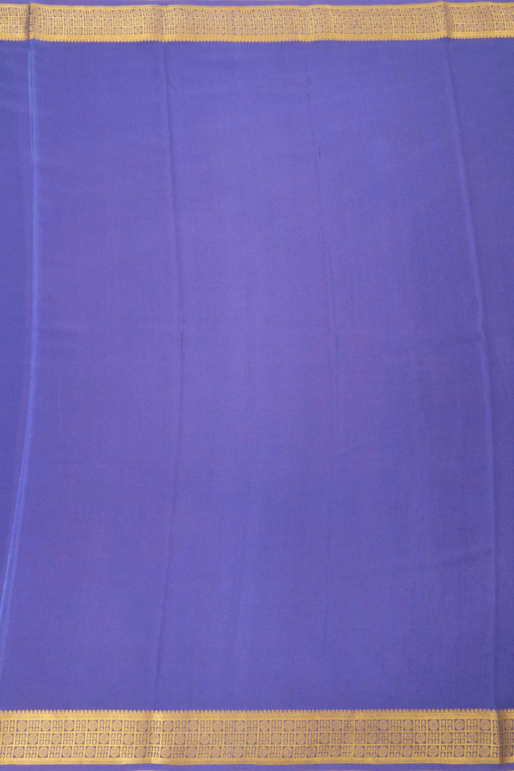 Violet Mysore Crepe Silk Saree - Avishya