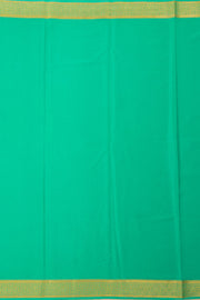 Green Mysore Crepe Silk Saree - Avishya