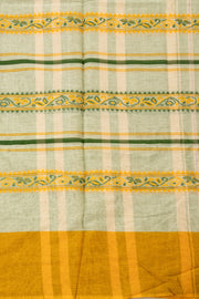Sandal Handloom Dhaniakhali Cotton Saree - Avishya