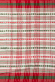 Off White Handloom Dhaniakhali Cotton Saree - Avishya