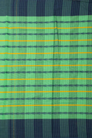 Green Handloom Dhaniakhali Cotton Saree - Avishya