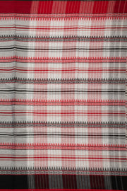 Black Handloom Dhaniakhali Cotton Saree - Avishya