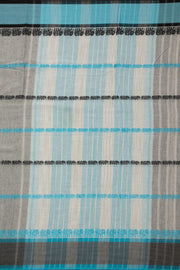 Grey Handloom Dhaniakhali Cotton Saree 10065912