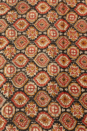 Green Handloom Ajrakh Bandhani Modal Silk Saree - Avishya