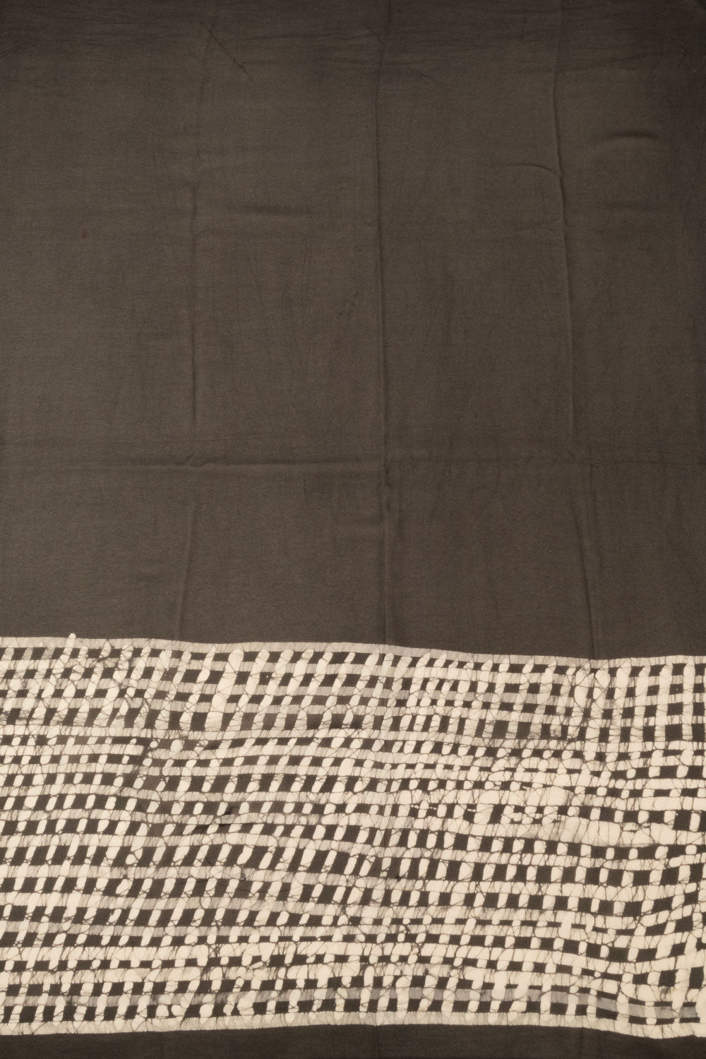 Grey Batik Georgette saree - Avishya