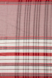 Off White Handloom Dhaniakhali Cotton Saree 10066172