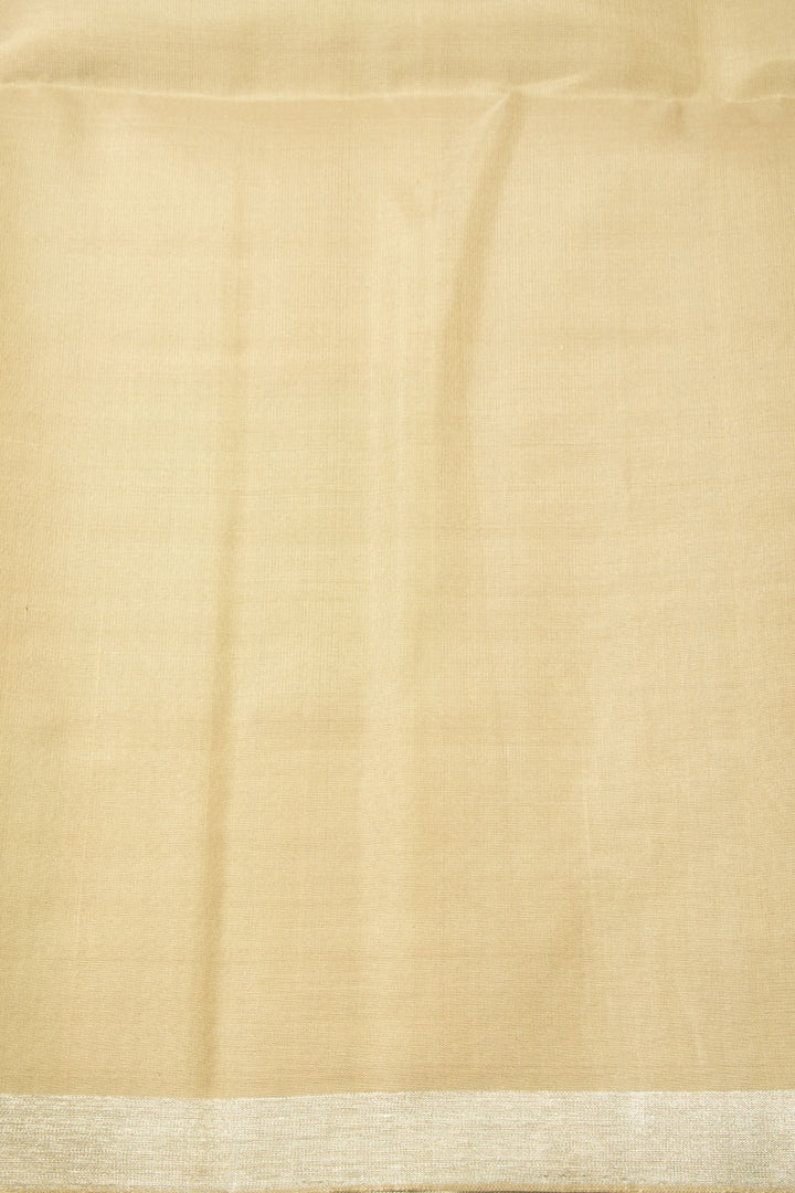Navy Blue Handloom Kanjivaram Soft Silk Saree - Avishya