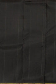 Black Handloom Kanjivaram Silk Saree - Avishya