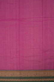  Pink Handwoven Kanchi Cotton Saree - Avishya