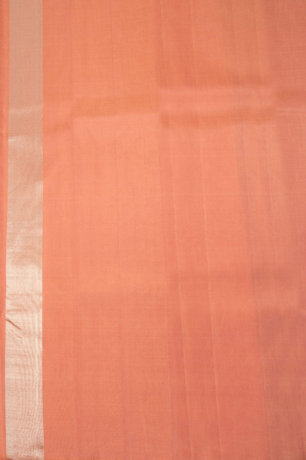 Orange Bridal Handloom Kanjivaram Silk Saree - Avishya