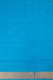 Wine Maroon Handloom Kanchi Silk Cotton Saree -Avishya