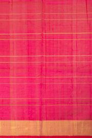 Blue Handloom Kanchi Silk Cotton Saree -Avishya