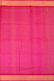 Artic Blue Handloom Kanchi Silk Cotton Saree -Avishya