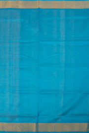 Moss Green Handloom Kanchi Silk Cotton Saree-Avishya