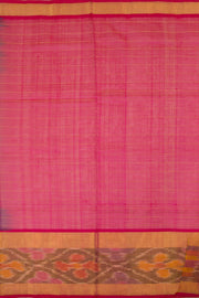 Blue Handloom Kanchi Silk Cotton Saree - Avishya