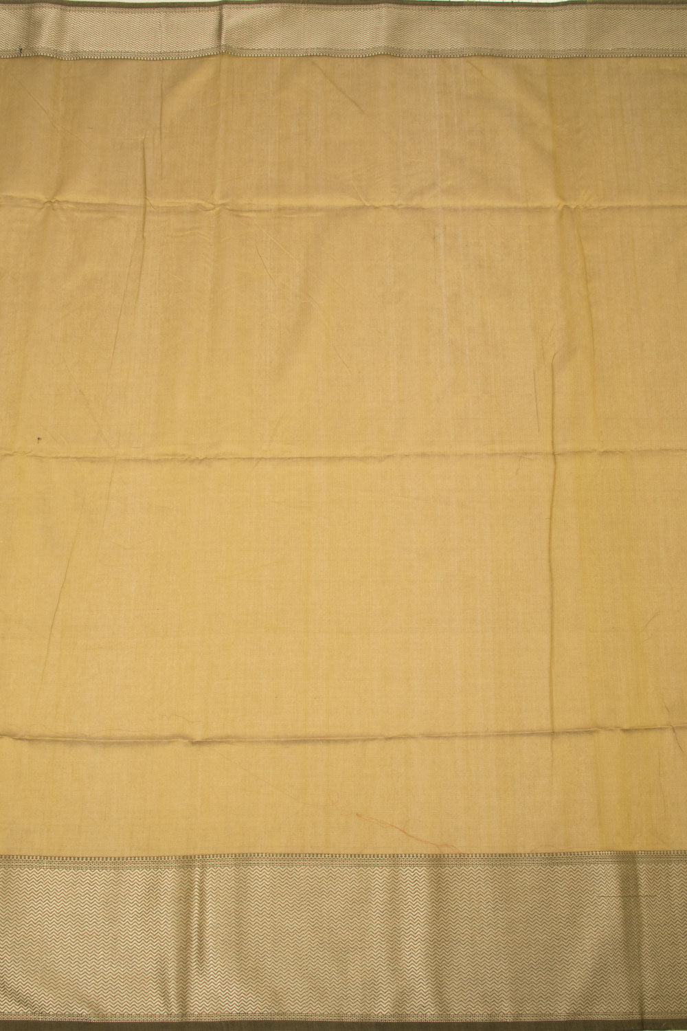 Green Handloom Maheswari Silk Cotton Saree - Avishya