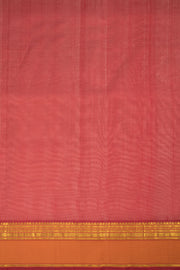 Mustard Yellow Handloom Kanchi Silk Cotton Saree 10077995