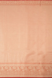 Red Banarasi Organza Saree - Avishya