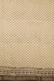 Green Anokhi Hand Block Printed Saree 10067344