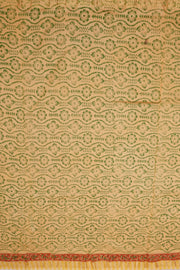 Yellow Anokhi Hand Block Printed Saree - Avishya