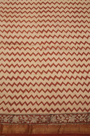 Black Anokhi Hand Block Printed Saree 10067348