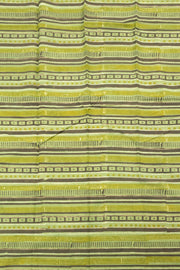 Green Vanaspathi Hand block Printed Kota Cotton saree - Avishya