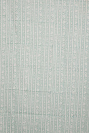 Beige Vanaspathi Printed Silk Cotton 3-Piece Salwar Suit Material  - Avishya