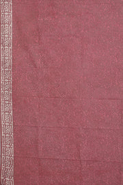 Brown Vanaspathi Printed Silk Cotton 3-Piece Salwar Suit Materia  - Avishya