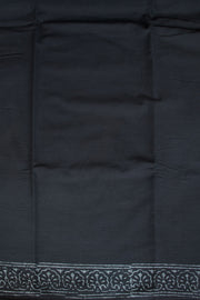 Black Vanaspathi Printed Cotton 3-Piece Salwar Suit Material 10067462