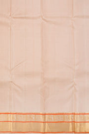 Beige Handloom Bridal Kanjivaram silk saree - Avishya