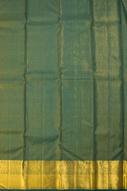 Chestnut Brown Handloom Bridal Kanjivaram silk saree - Avishya