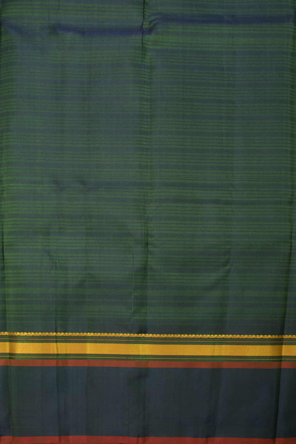 Jade Green Thread Work Kanjivaram Silk Saree - Avishya