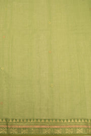 Green Bengal Cotton Saree - Avishya