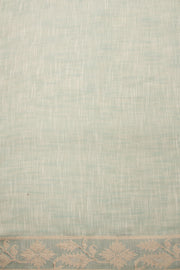 Grey Bengal Cotton Saree - Avishya