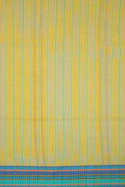 Yellow Bengal Cotton Saree - Avishya