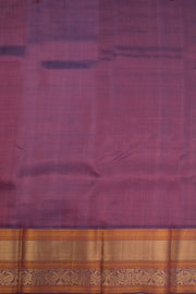 Rouge Pink Thread work Kanjivaram Silk Saree -Avishya