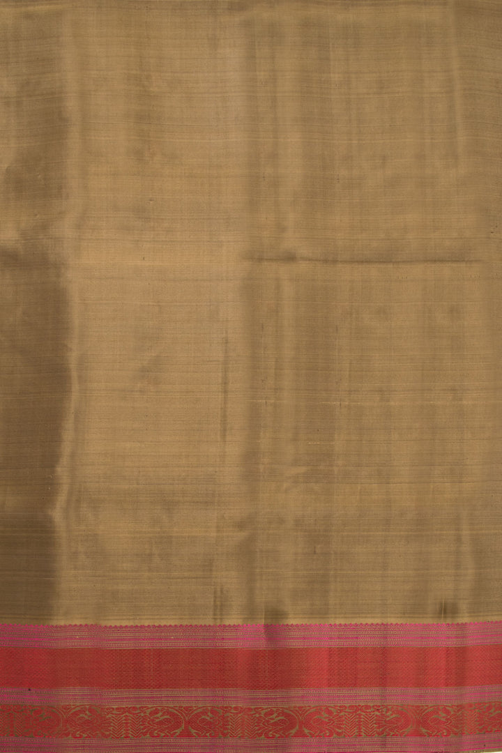 Black Thread work Kanjivaram Silk Saree -Avishya