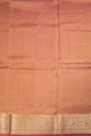 Brown Handloom Banarasi Organza Tissue Ghat Saree - Avishya