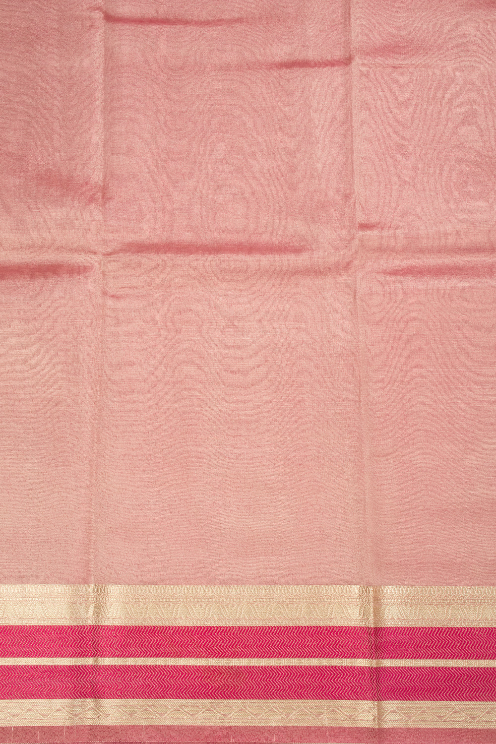Dual Tone Pink Banarasi Tissue Organza Saree 10067886