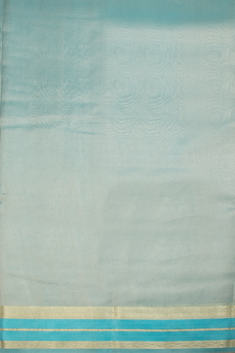 Dual Tone Blue Banarasi Tissue Organza Saree - Avishya