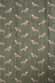 Printed Malai Cotton Kalamkari Saree - Avishya