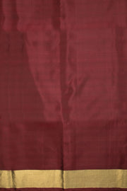 Space Blue Kanjivaram Soft Silk Saree - Avishya