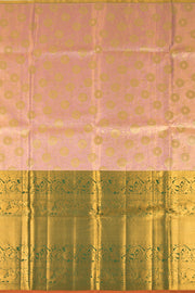 Universal Size Pure Zari Kanchi Pattu Pavadai Material - Avishya