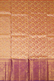 Universal Size Pure Zari Kanchi Pattu Pavadai Material - Avishya