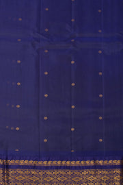 Peach Handloom Gadwal Kuttu Silk Saree - Avishya